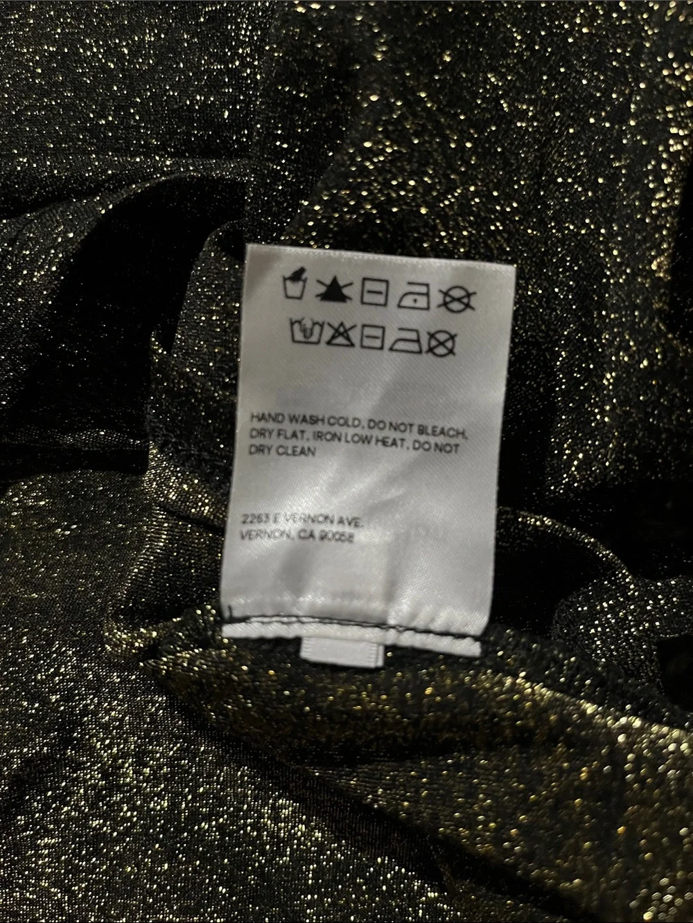 MY26 Reformation Jupiter Metallic Sparkle Top